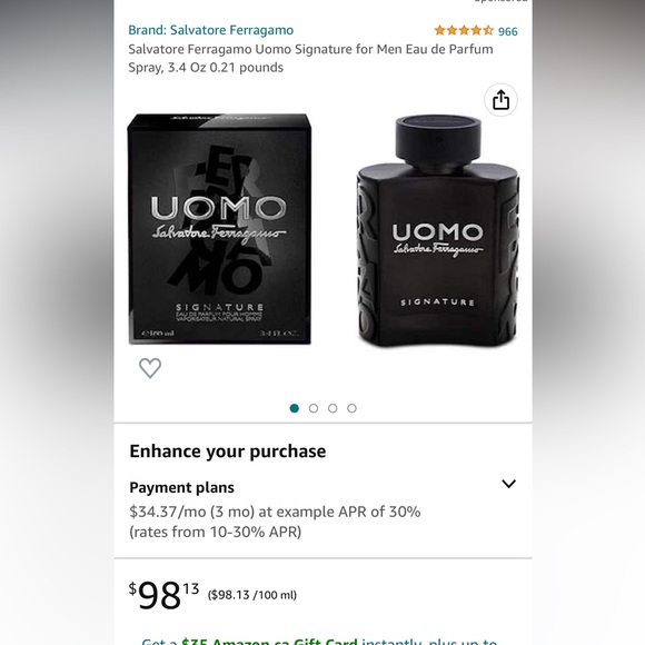 Ferragamo Salvatore Uomo signature 100ml - Picture 6 of 6